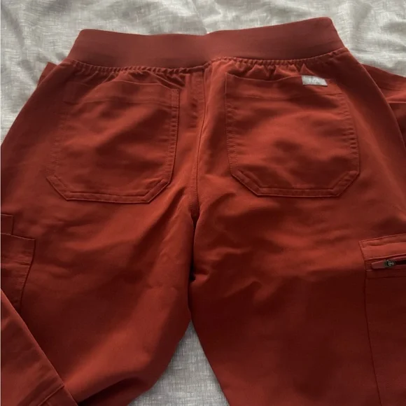 FIGS Yola 2.0 Scrub Pants in auburn - Picture 4 of 4